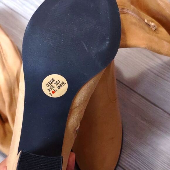 (20-2664) Women's Over the Knee Suede Boots Sz 7 - Picture 5 of 11